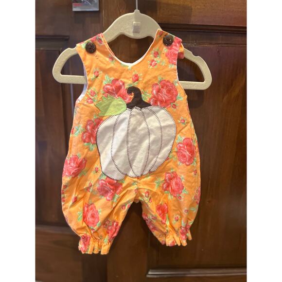La Jenns Baby Pumpkin Onsie Romper size 3M - Picture 2 of 3